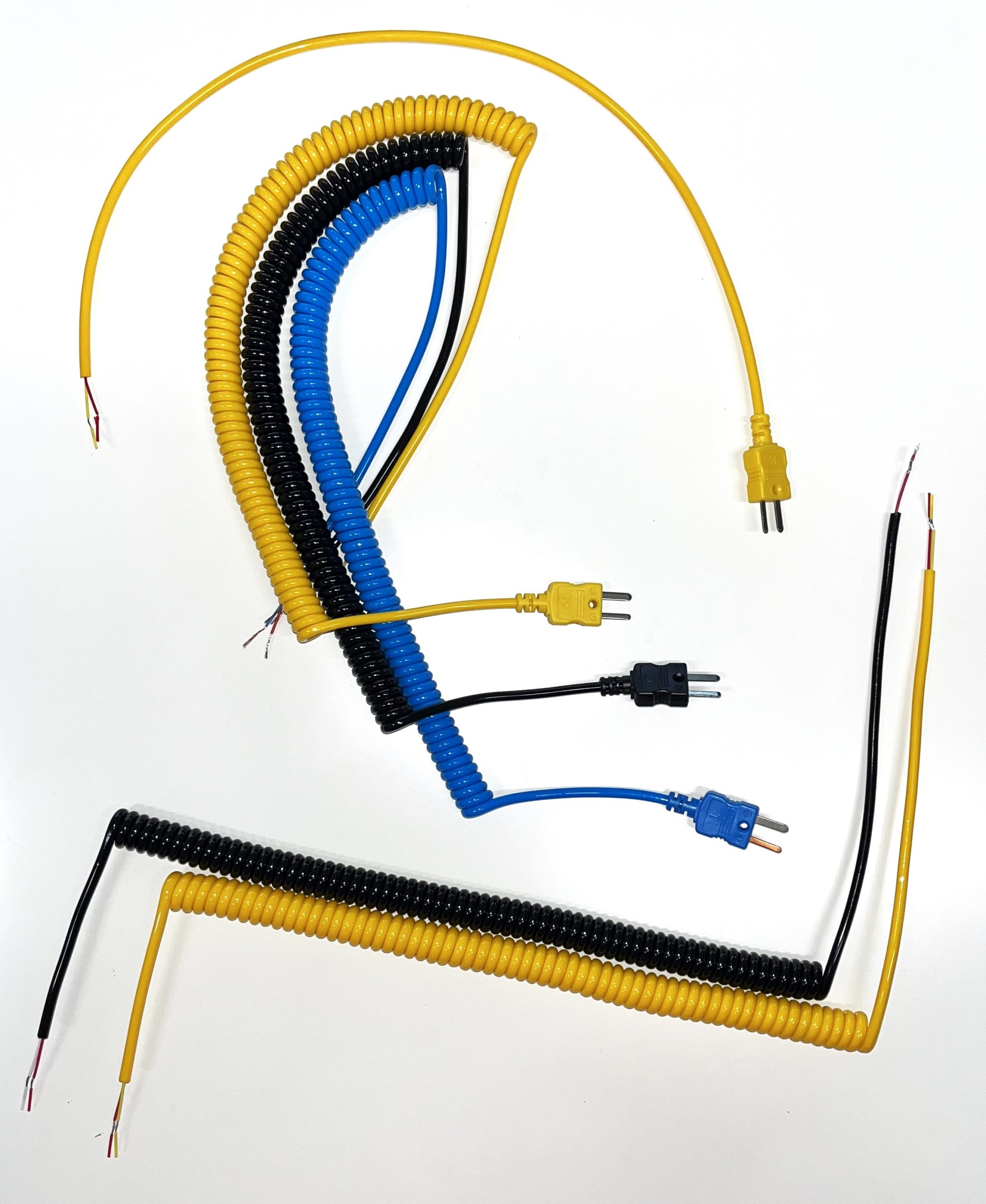 Thermocouple Coiled Cords