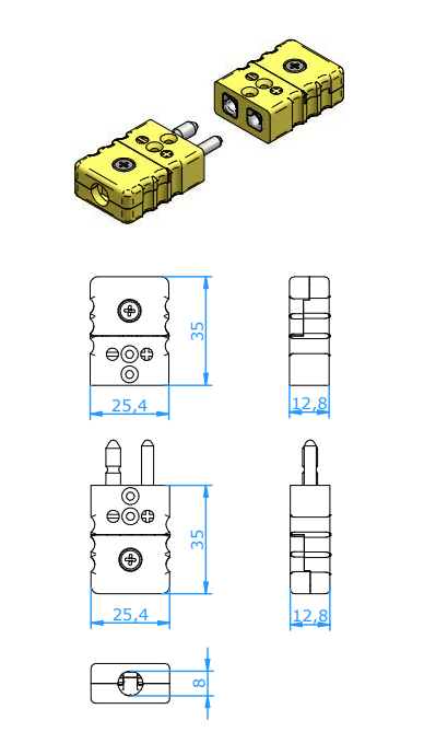 Standard Size Connectors